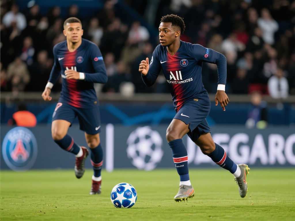 大巴黎挺进欧冠决赛：登贝莱金球梦起航，姆巴佩心有不甘